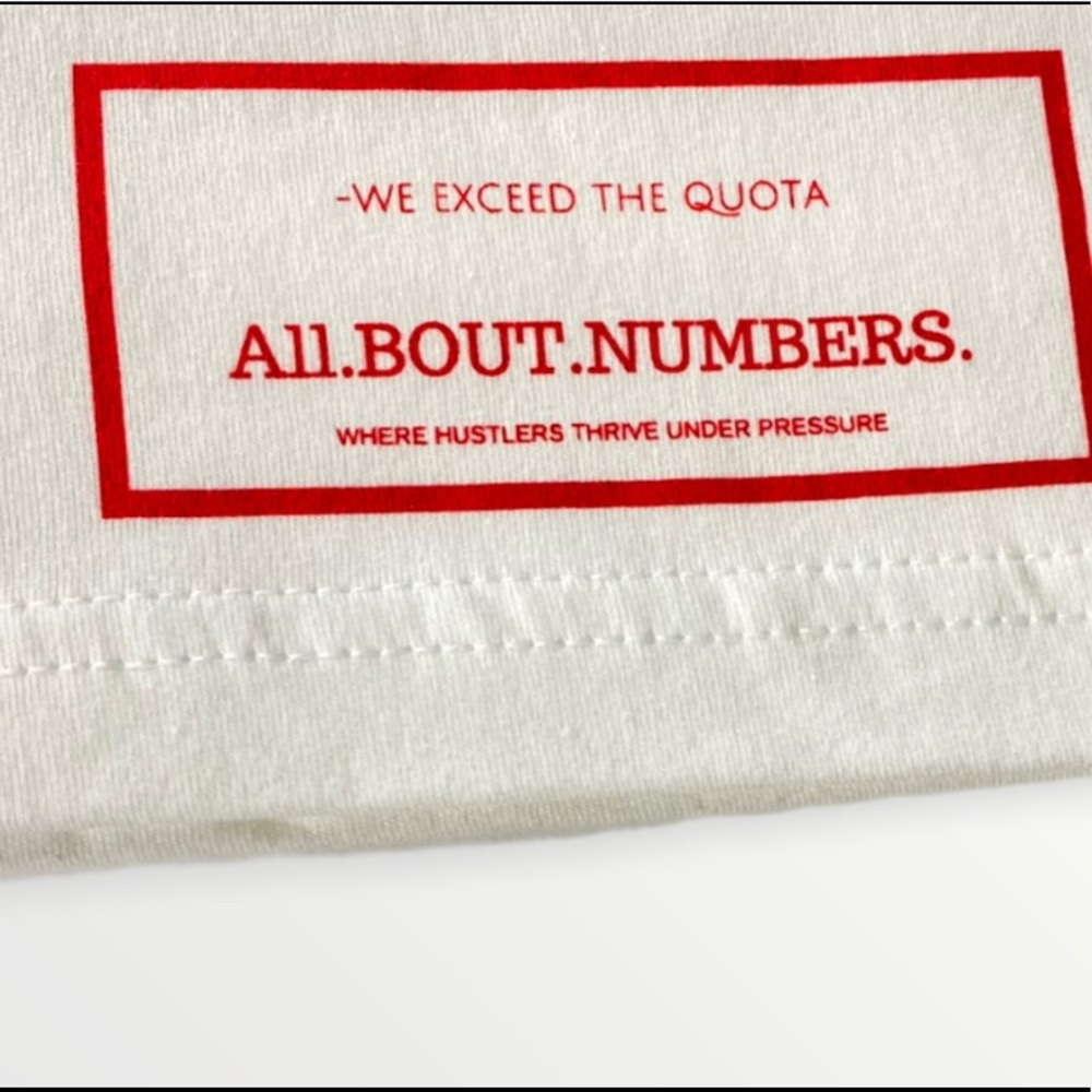 AllBoutNumbers (Greenlight/Redlight Tee)